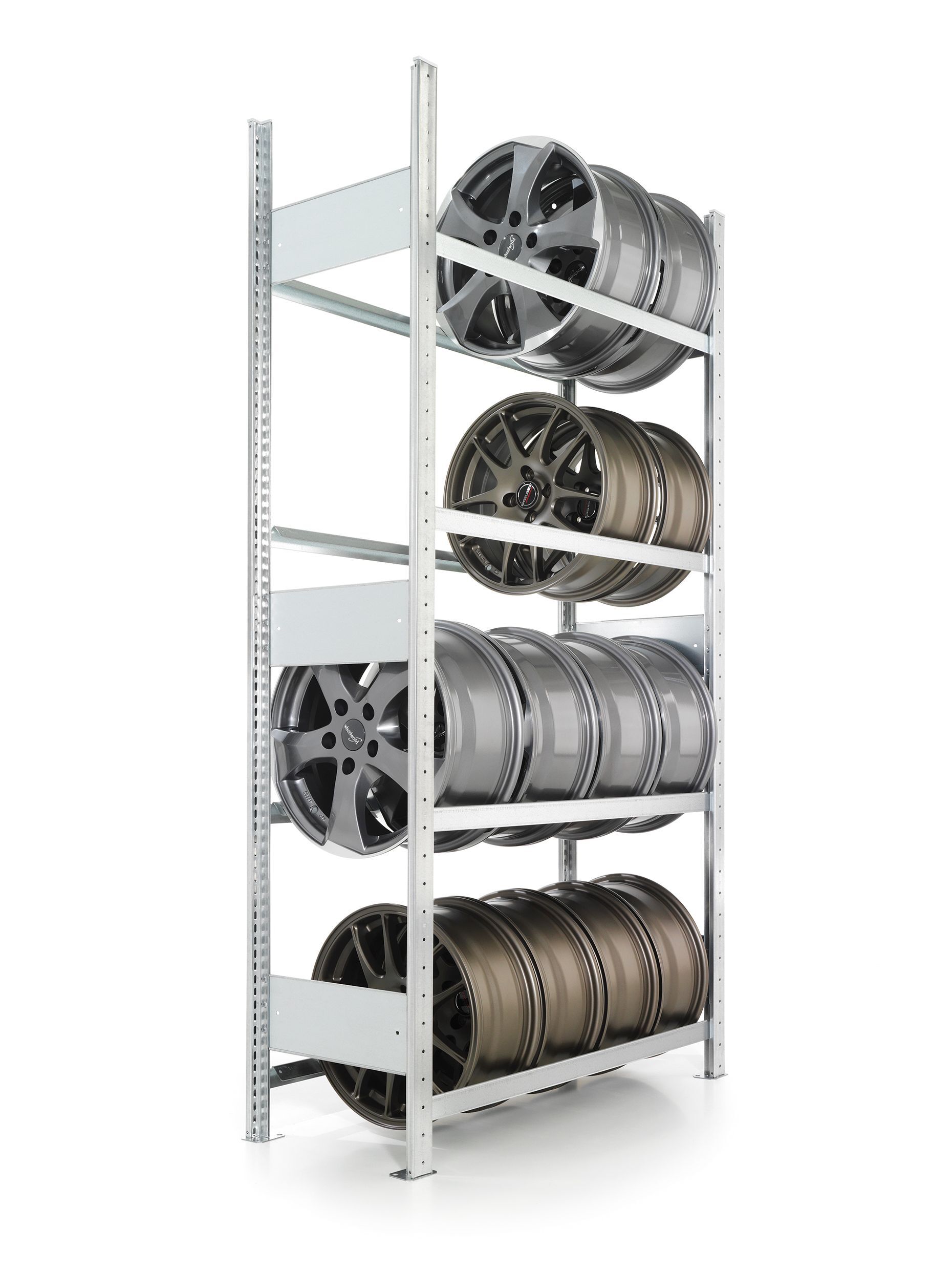 Padangų ir ratlankių stelažai