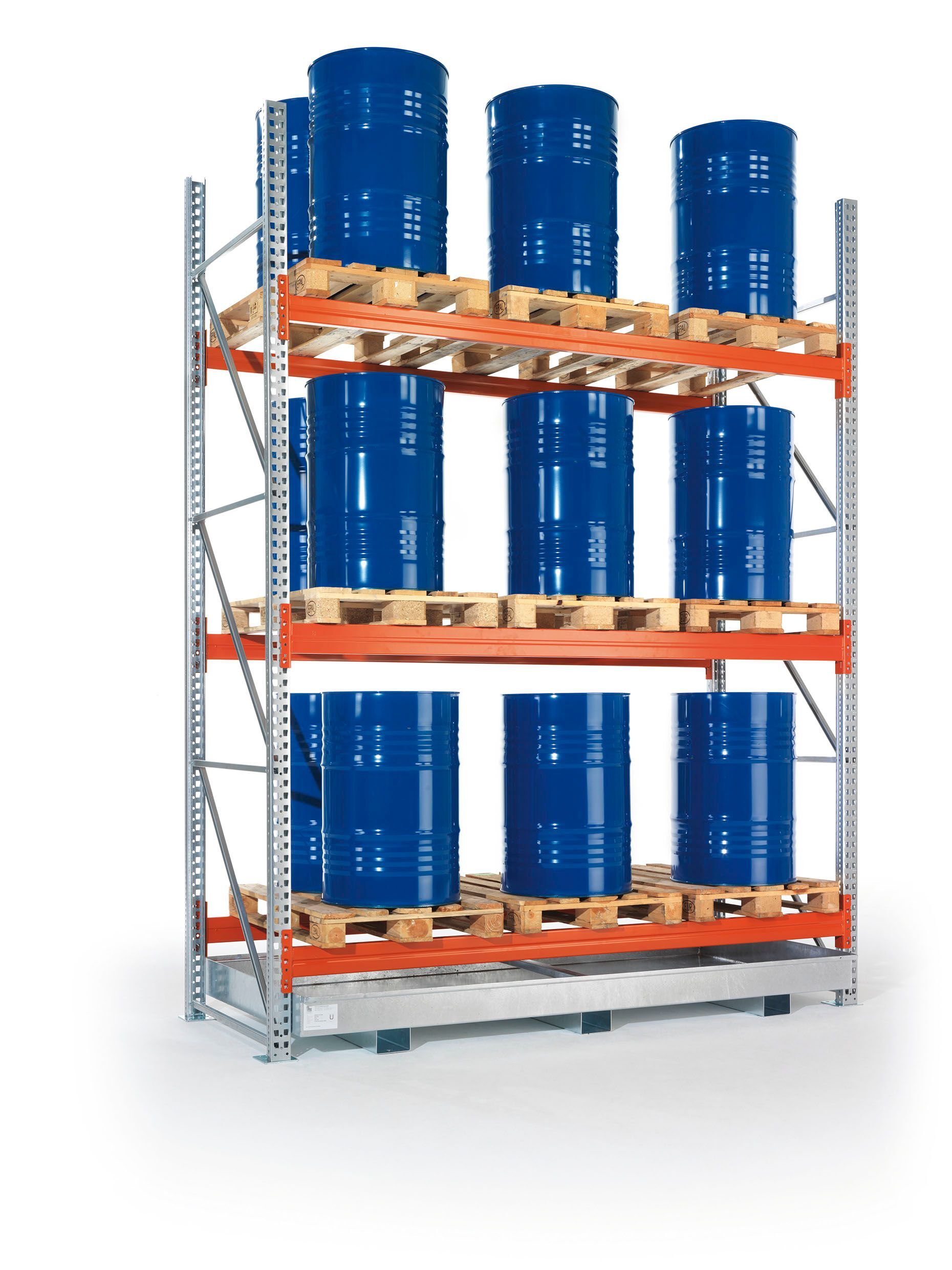 Meta MULTIPAL paletiniai pavojingų medžiagų stelažai