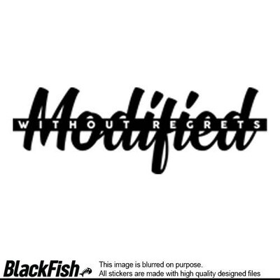 Modified Without Regrets