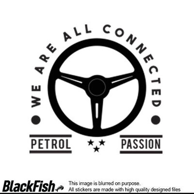 Petrol Passion - We Are All Connected, Size: 100mm x 100mm