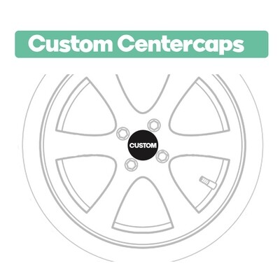 .Custom Centercap Stickers
