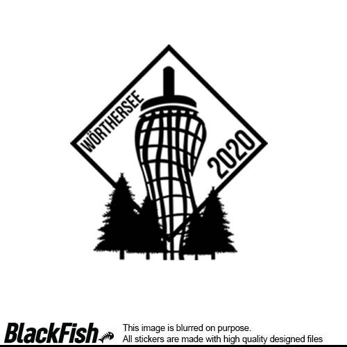 Wörthersee Pyramidenkogel 20XX, Size: 100mm x 100mm