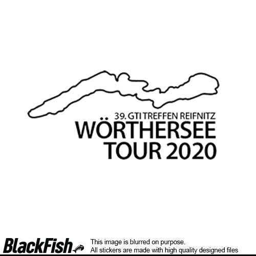 Wörthersee Tour Reifnitz 20XX, Size: 200mm x 100mm