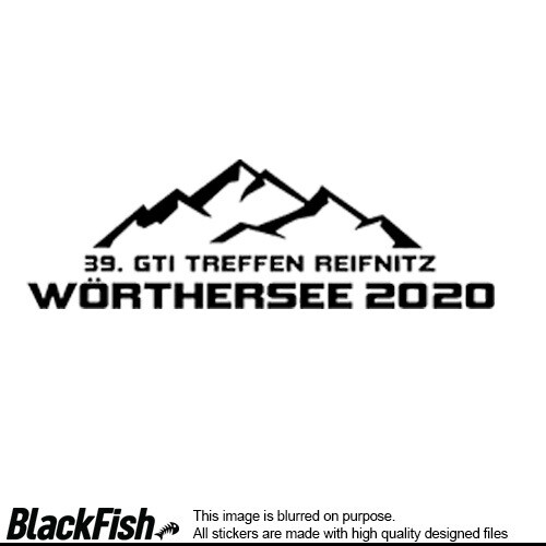Wörthersee GTI Treffen Reifnitz 20XX, Size: 200mm x 100mm