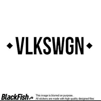 VLKSWGN, Size: 160mm x 100mm