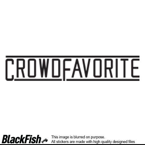 Crowd Favorite, Size: 200mm x 100mm