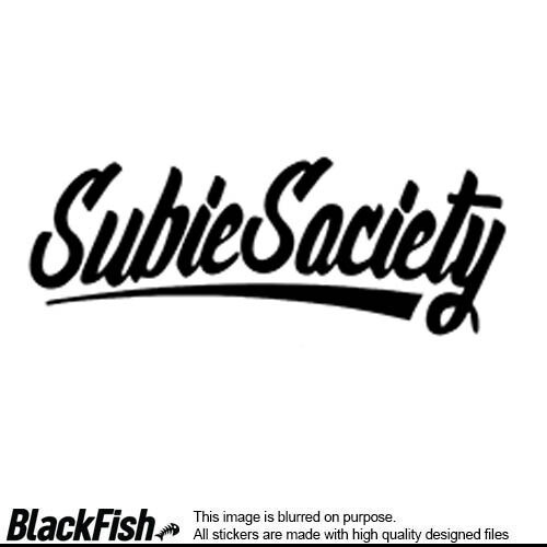 Subie Society, Size: 200mm x 100mm