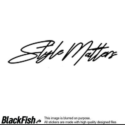Style Matters