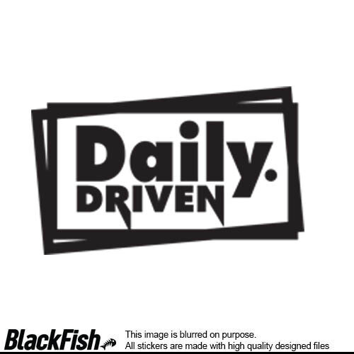 Daily Driven, Size: 160mm x 100mm