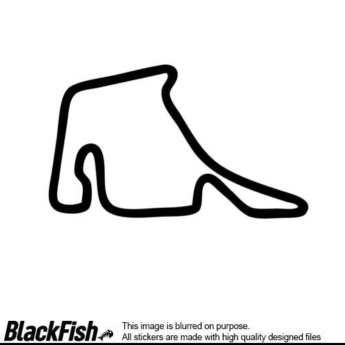 Racetrack Europe Germany Hockenheim, Size: 100mm x 100mm