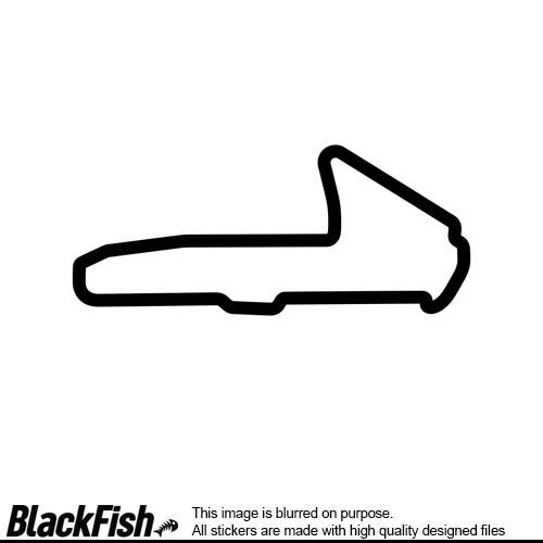 Racetrack Europe France Circuit d' Albi, Size: 100mm x 100mm