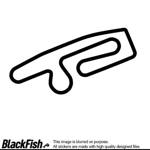 Racetrack Europe Sweden Anderstorp, Size: 100mm x 100mm