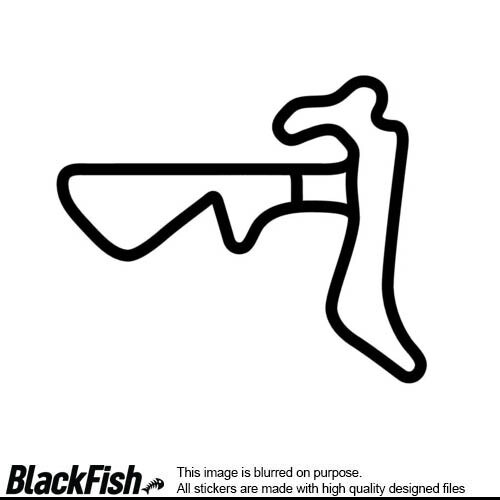 Racetrack South-America Brazil Autodromo Velo Citta, Size: 100mm x 100mm