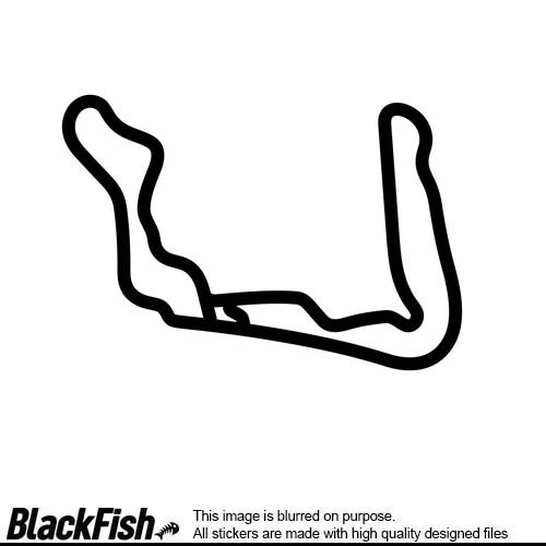 Racetrack Europe Germany Bilsterberg, Size: 100mm x 100mm