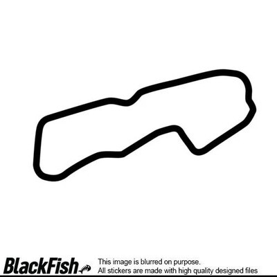 Racetrack Europe UK Blyton Park, Size: 100mm x 100mm, Layout: Long Circuit