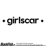 Girlscar, Size: 160mm x 100mm