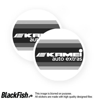 Kamei Round Headlight Stickers