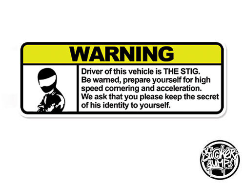 Warning - Driver; The STIG
