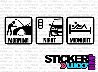 Morning - Night - Midnight