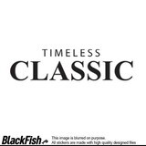 Timeless Classic, Size: 200mm x 100mm