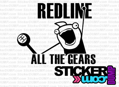 Redline All The Gears Cartoon