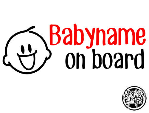 Baby On Board Smiley