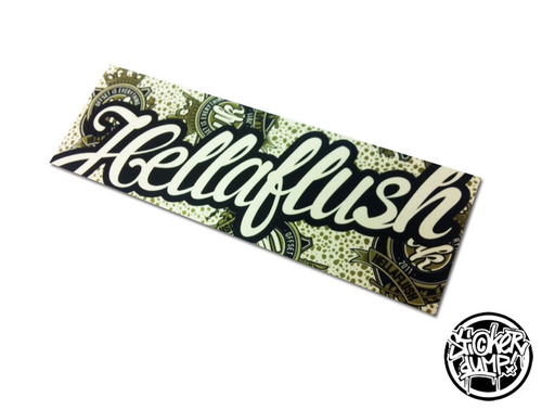 HellaFlush Bumpersticker UK