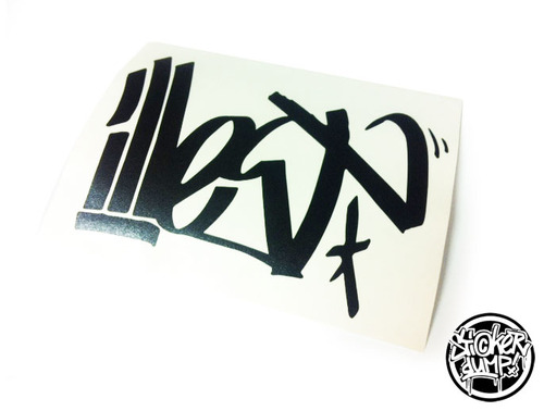 Illest Vinyl Tag Black