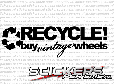 Recycle, Buy Vintage Wheels