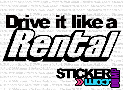 Drive It Like A Rental