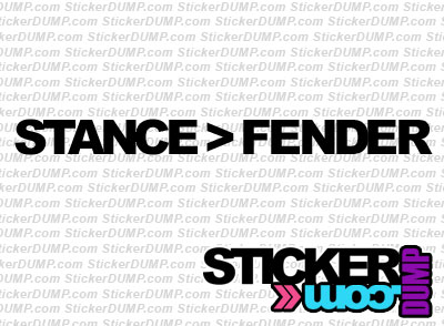 Stance &gt; Fender