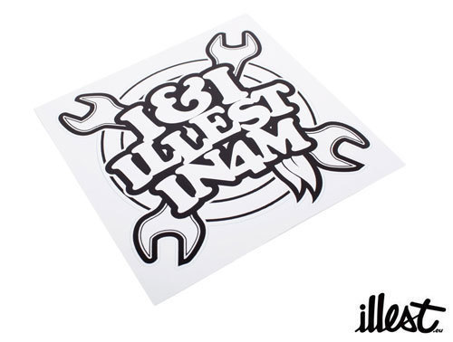 Illest IN4M Sticker