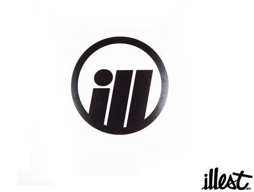 Illest Vinyl ILL Circle - Black