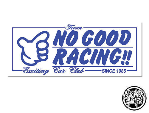 No Good Racing Boxlogo - Blue