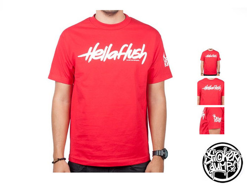 Hellaflush T-Shirt Red - XL