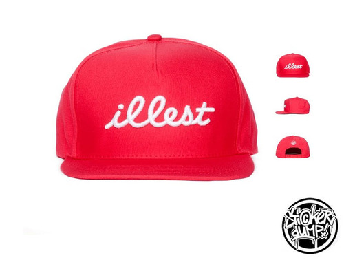 Illest - OG Cursive Snapback - Red