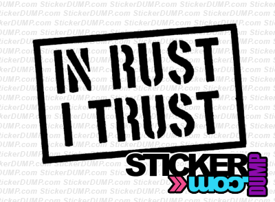 In Rust I Trust