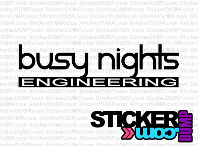 Busy Nights Engineering
