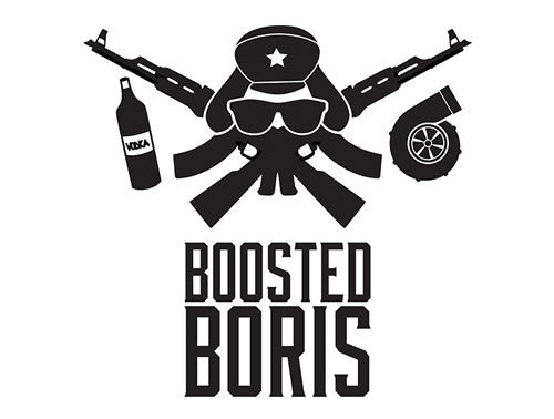 Boosted Boris - Vinyl Cutted Logo