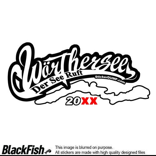 Wörthersee Window Sticker 20XX