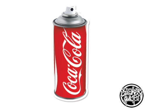 CocaCola Spraycan