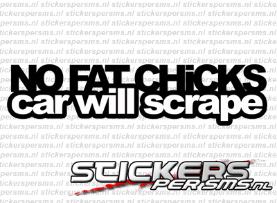 No Fat Chicks, Car Will Scrape #2