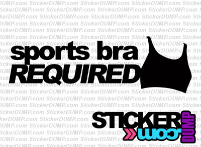Sports Bra Required