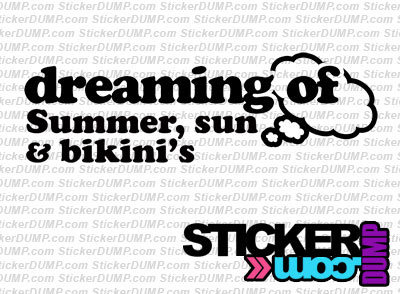 Dreaming Of Summer, Sun And Bikini's