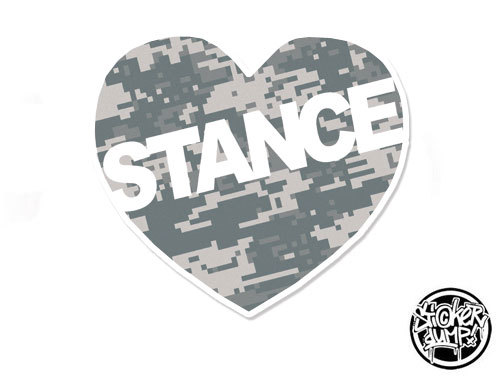 Stance Heart - Grey