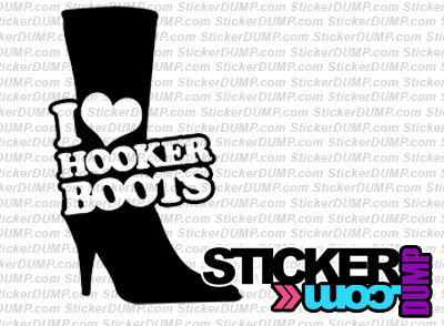 I Love Hooker Boots