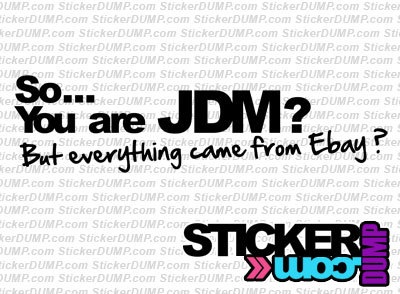 You Are JDM But Everything Came From eBay?