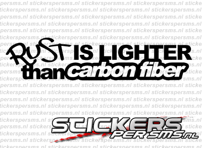 Rust Is Lighter Than Carbon Fiber