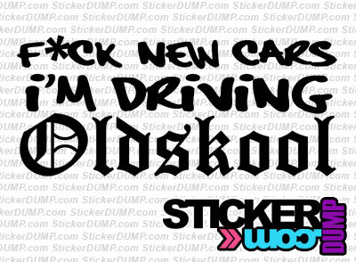 Fuck New Cars, I&#39;m Driving Oldskool #2