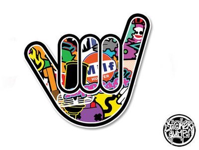 Hangloose - StickerBOMB